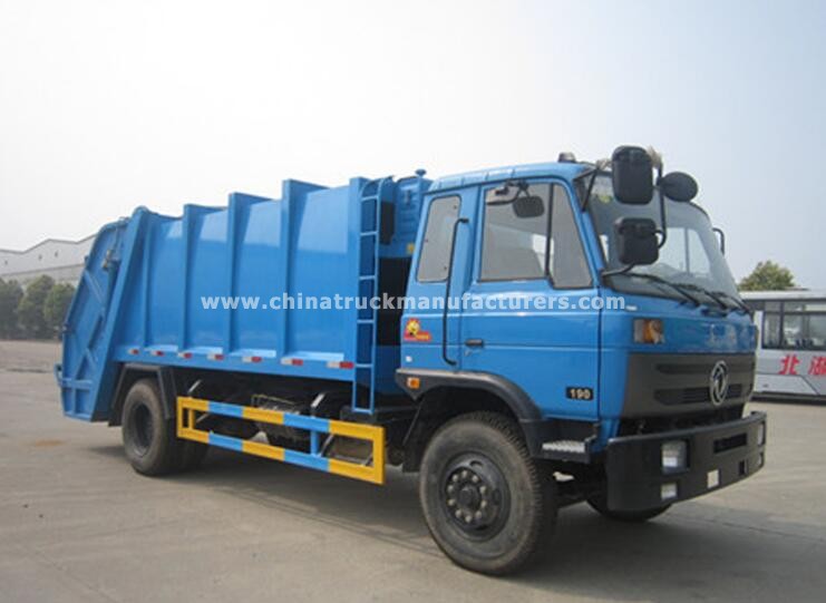 Dongfeng 12cbm compressed garbage truck