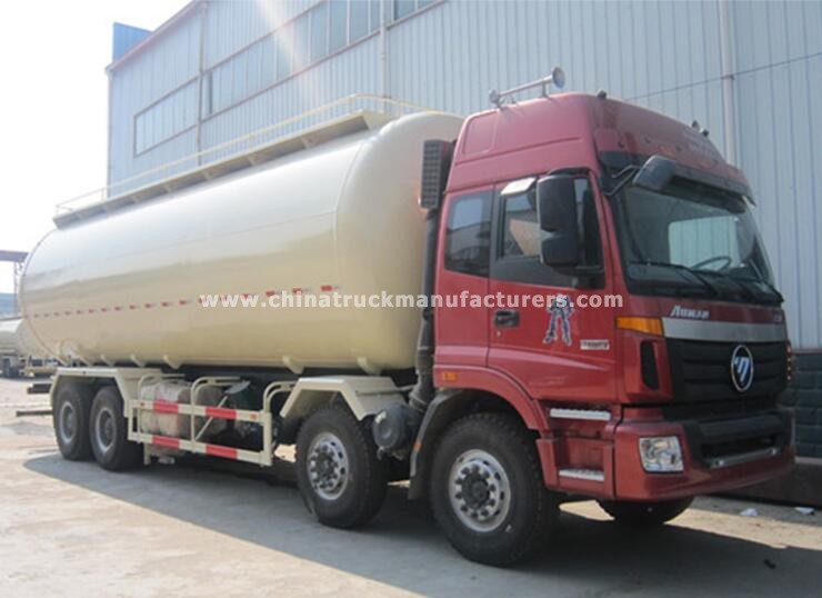 FOTON 8X4 40m3 Bulk Cement Powder Tank Truck