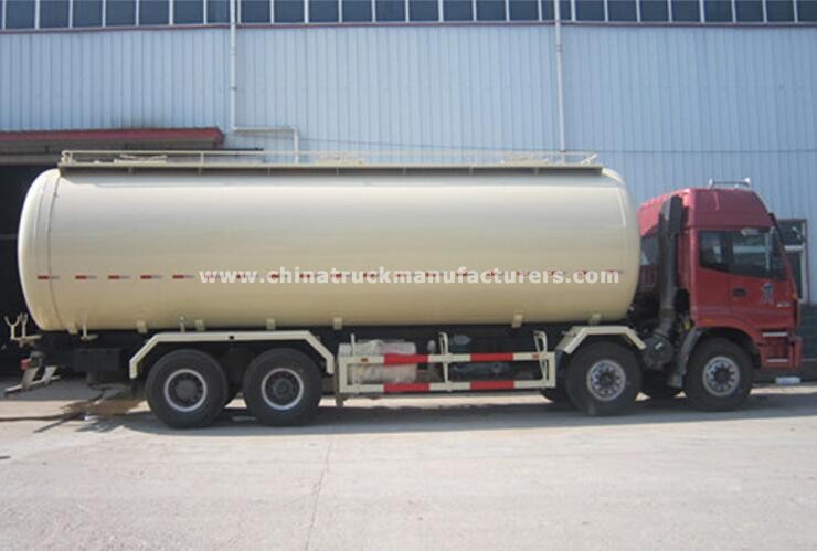 FOTON 8X4 40m3 Bulk Cement Powder Tank Truck