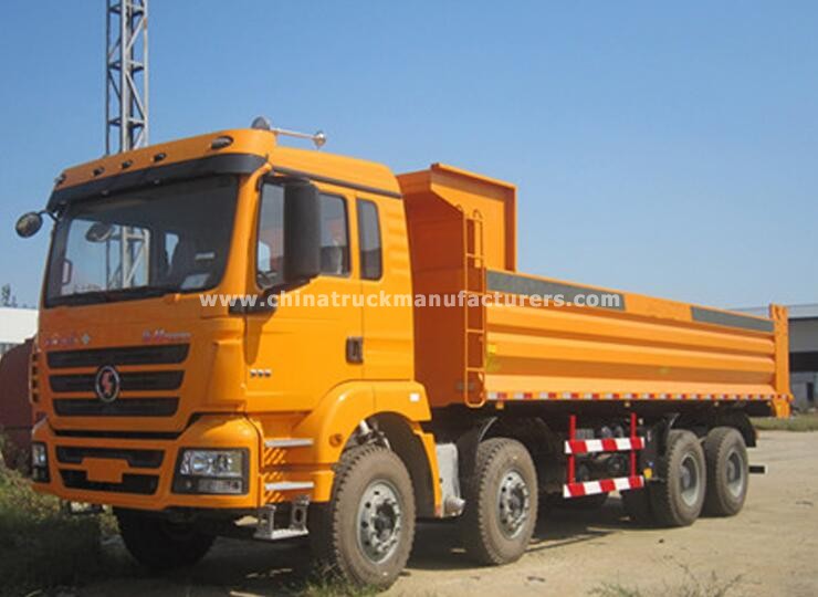 SHACMAN 8x4 340hp 12 wheeler dump trucks
