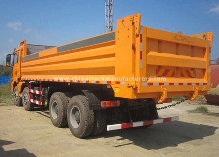 SHACMAN 8x4 340hp 12 wheeler dump trucks