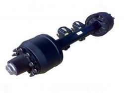 Heavy duty trailer axles with brake systerm