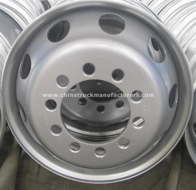 Wheel rim tires rims for truck trailer 8.5-24 / 8.5-20 /8.25-22.5