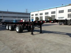 20ft expand to 40ft container chassis with 12 locks