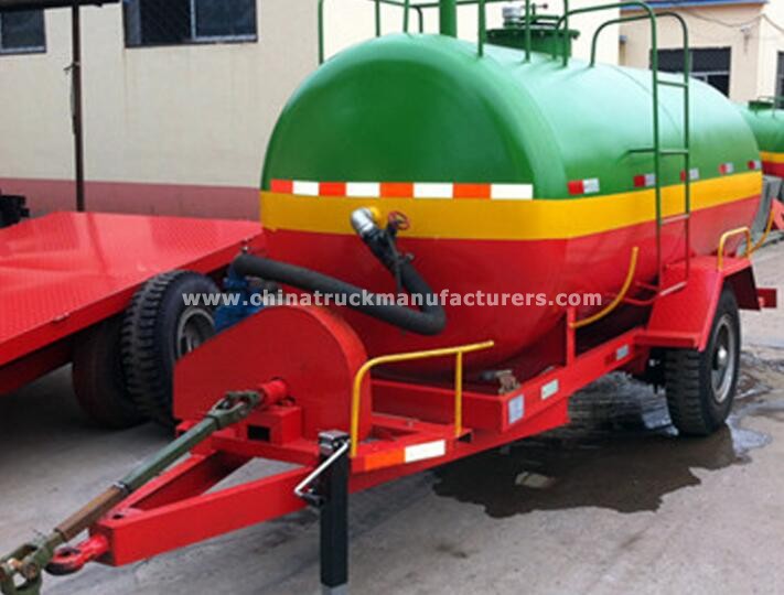 5000 liters small water tanker stainless steel trailers