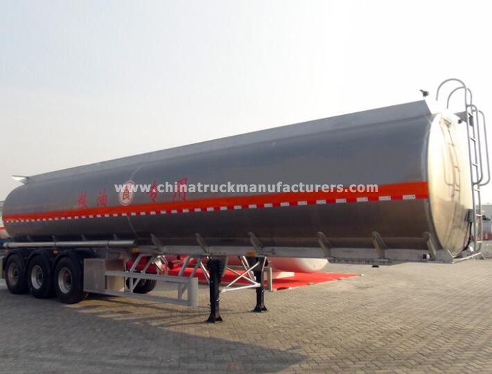 44 CBM tri-axle aluminum tanker trailer