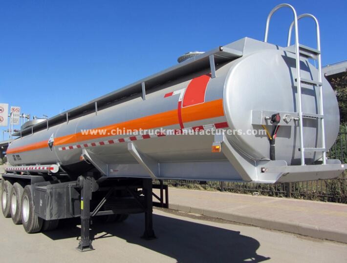 3 axles sulfuric acid tanker trailer