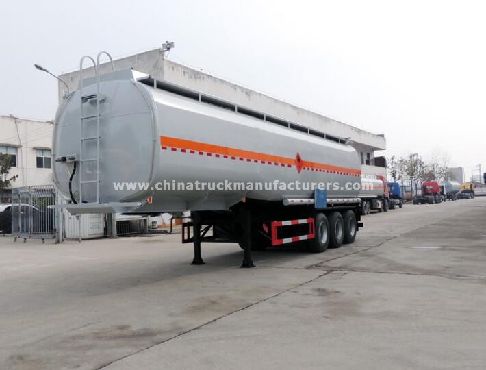 Heavy duty 50000 liters tri-axle petrol tanker trailer