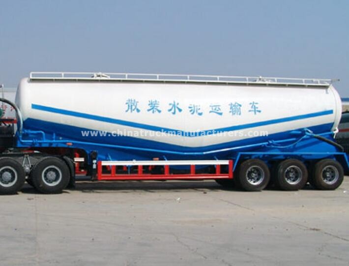 45 CBM 3 axles bulk cement tanker semi trailer
