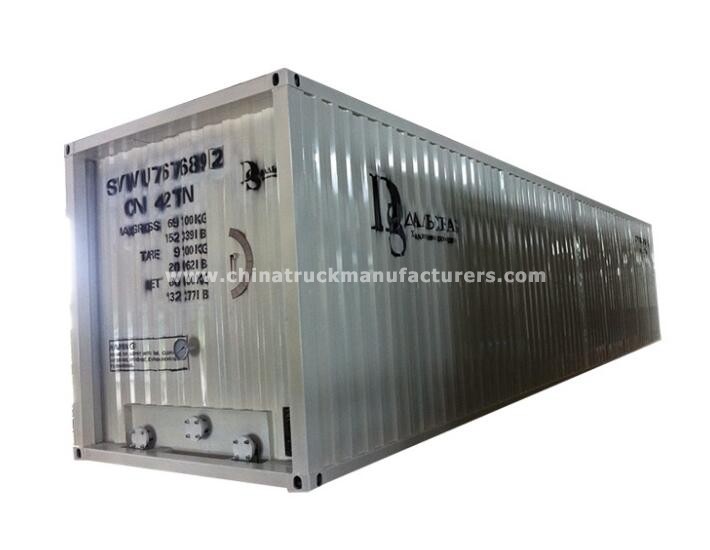 China 40 ft bitumen tank container