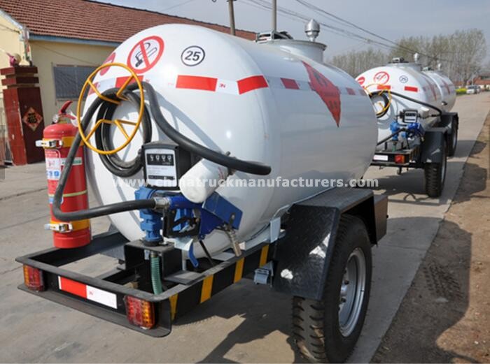 China 500 gallon fuel tank trailer