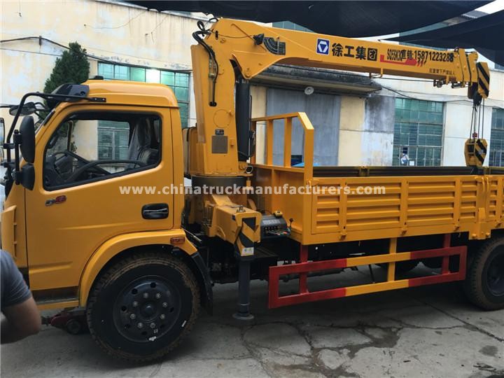 china 3 ton truck mounted crane