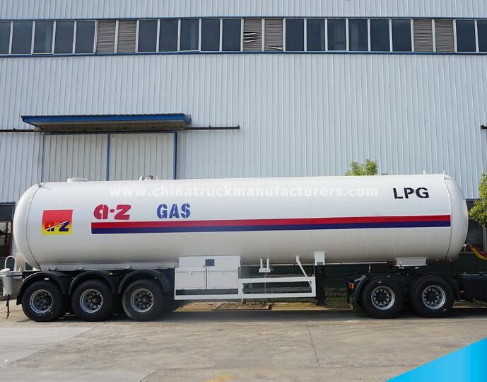 China 50m3 LPG tank trailer