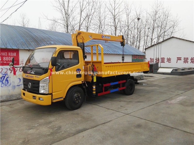 China 3 ton truck with crane