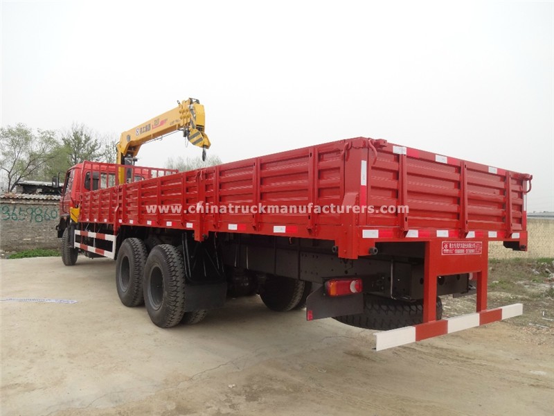 6*4 China 10 ton crane truck