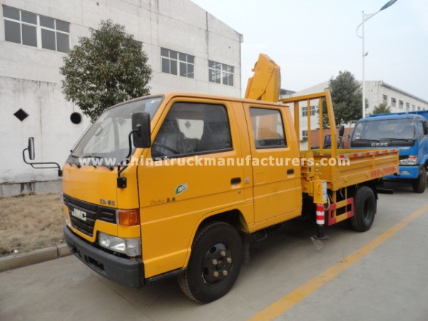 4*2 China 1 ton crane truck