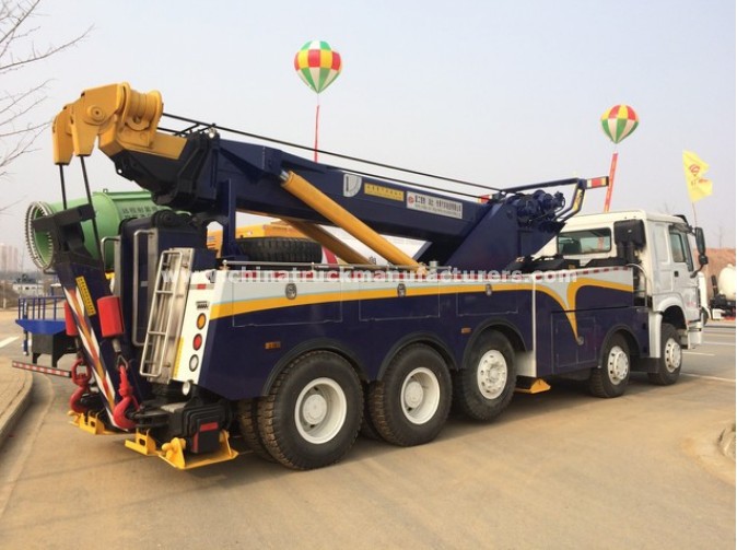 china 100 ton rotator tow truck