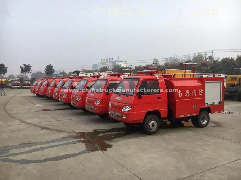 china 2 ton fire water truck
