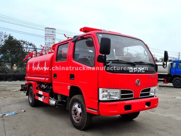 China Dongefeng 4 ton Fire Fighting Water Tanker Truck