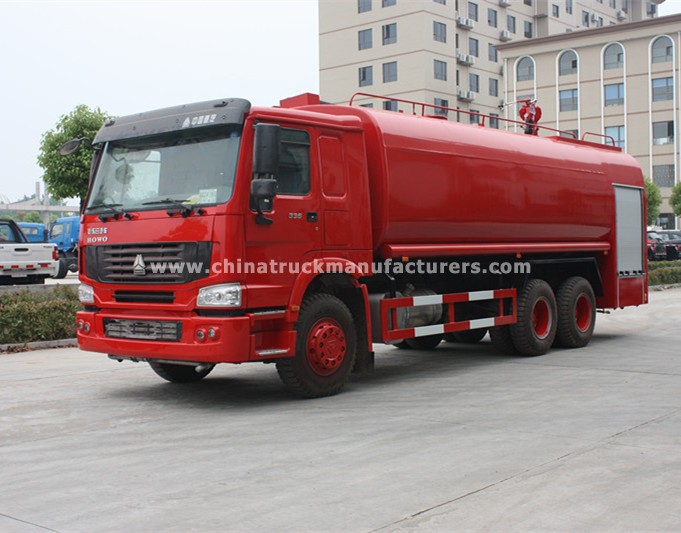 China 25 ton Fire Water Trucks