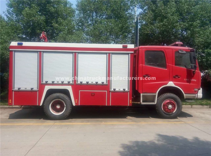 China 6 ton Fire Fighting Water Tanker Truck