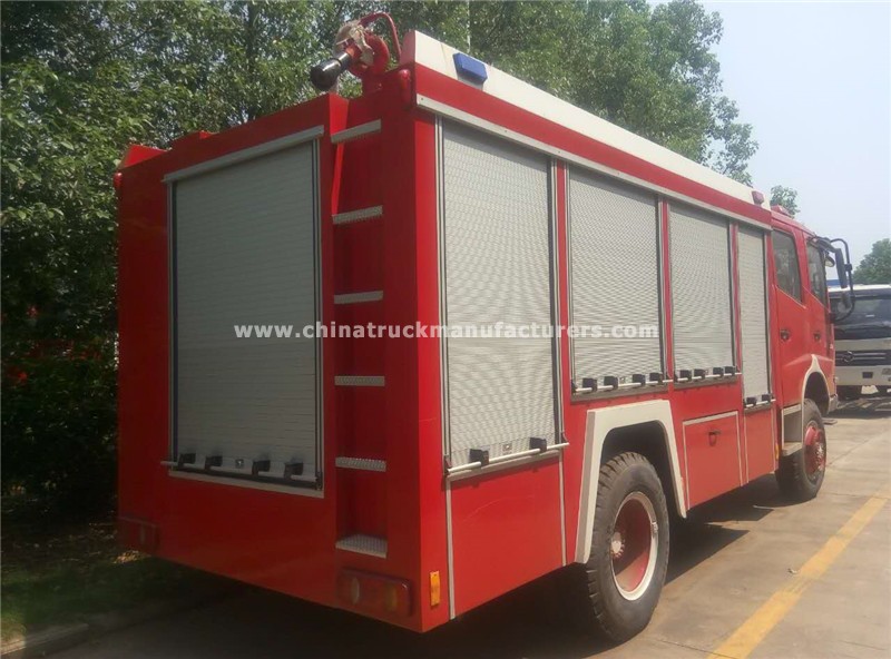 China 6 ton Fire Fighting Water Tanker Truck