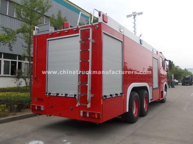 China 8 ton water and 4 ton foam fire fighting truck
