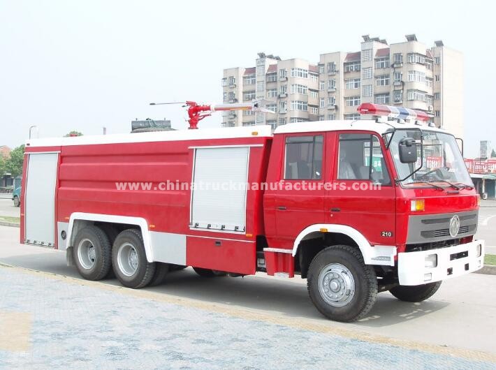 China 16ton telescopic ladder fire truck