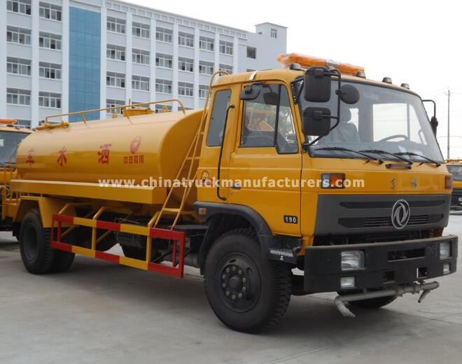 China 4x2 4000 gallon water trucks