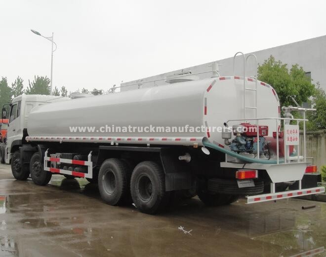 China 8x4 8000 gallon water tank truck