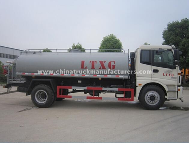 FOTON 4x2 3000 gallon water tank truck