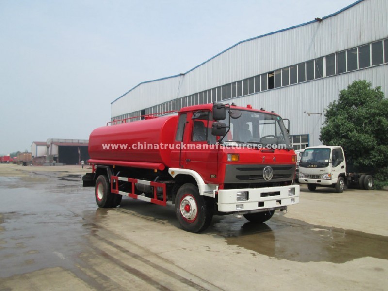 Dongfeng 4x2 2300 gallon fire water tank truck