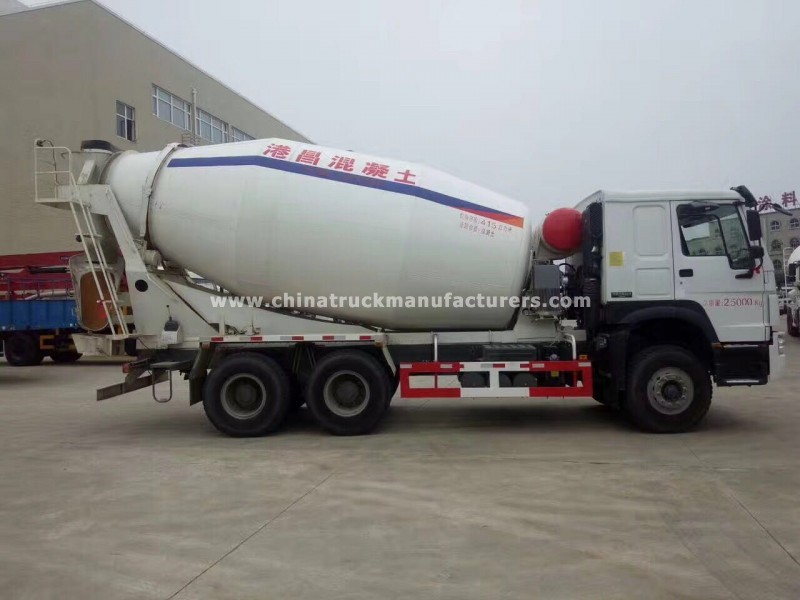 howo 6x4 concrete mixer truck 12m3