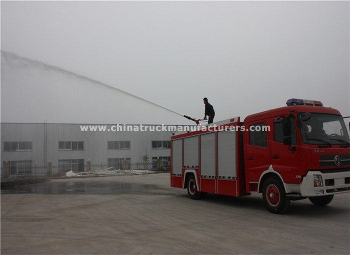 Dongfeng 6 ton water/foam fire fighting truck
