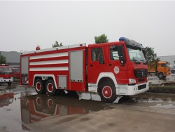 China 6x4 12 ton fire fighting truck