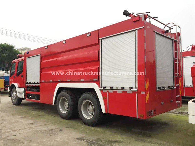 ISUZU 6x4 15 ton fire fighting truck