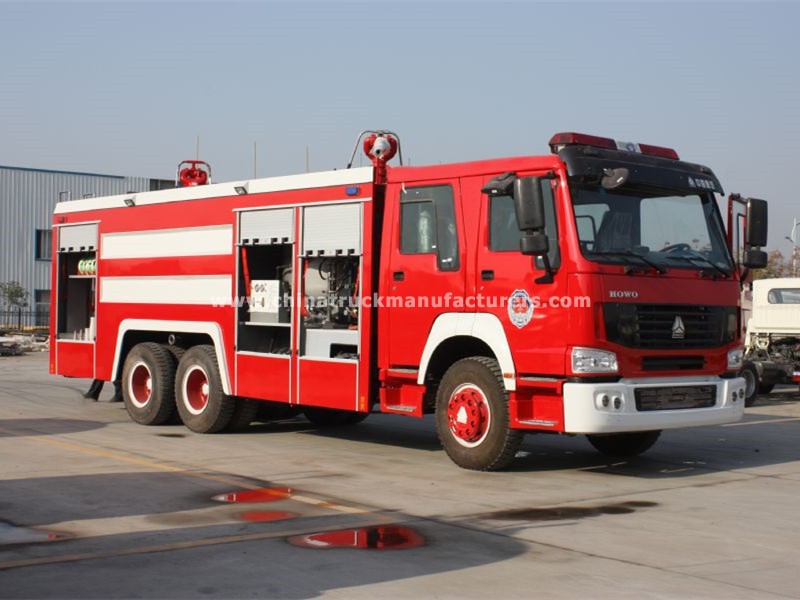 China 6x4 Dry Powder Fire Fighting Truck