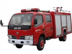 Dongfeng Used 4x2 520 gallon water tank fire truck