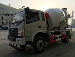 China Used 4x2 4 cubic concrete mixer truck