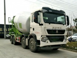 Used HOWO 8X4 16 cubic concrete mixer truck