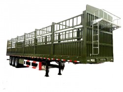 fence semi trailer for animal vegetable transport