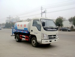 Used Foton 3000 liters mini water tank truck