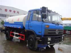 Used Dongfeng 12000 liters water tank truck