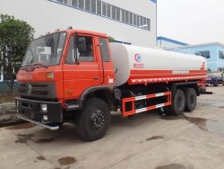 Used Dongfeng 6x4 20000 liters water tank truck