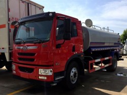 Used FAW 4X2 13000 liters water truck
