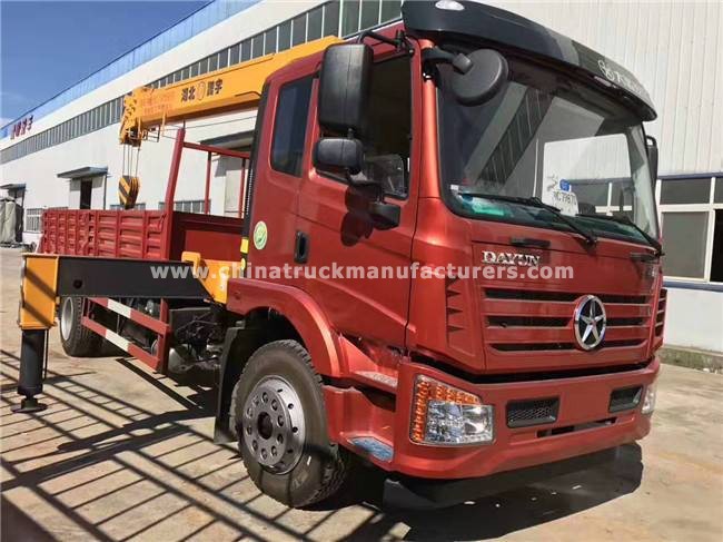 Dayun 4x2 3.2 ton Lorry-mounted crane