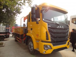 Used JAC 6 wheels 6.3 ton Truck Mounted Crane