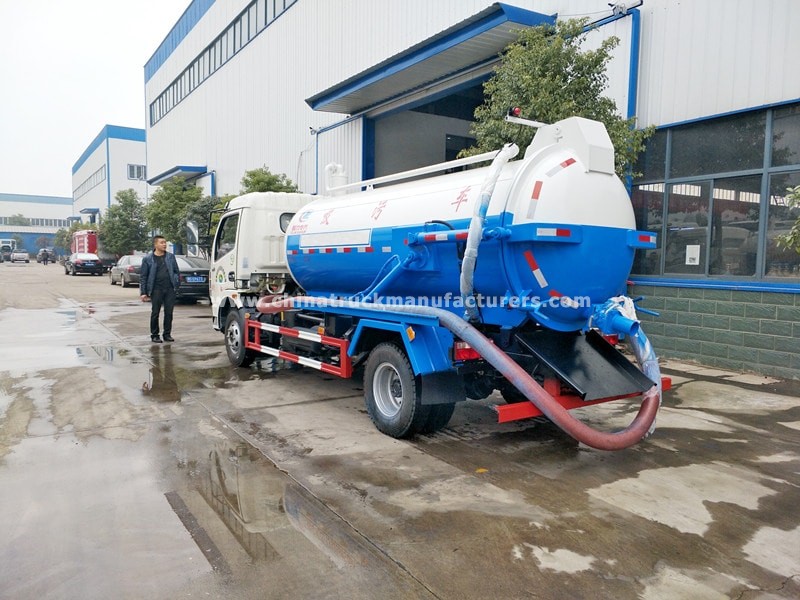 DONGFENG 4x2 6m3 Sewage Suction Truck