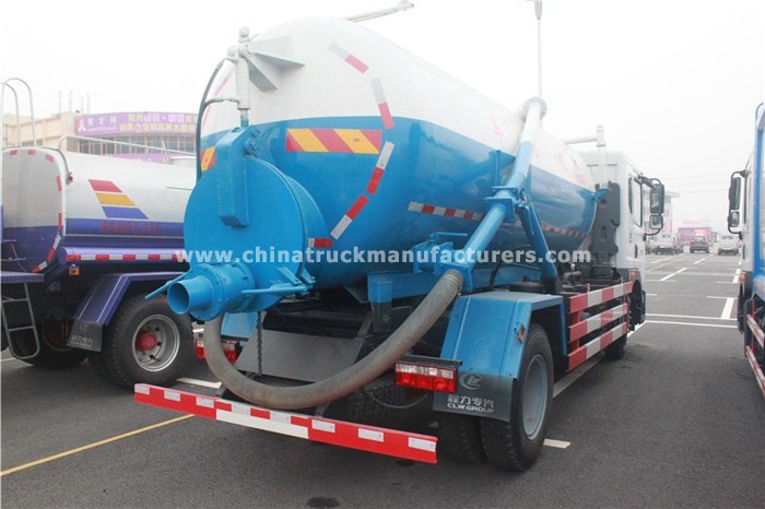 DONGFENG 4x2 10m3 waste water suction truck