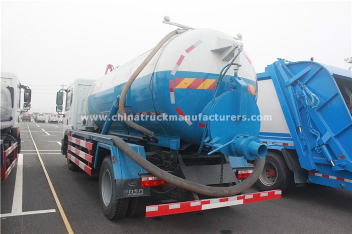 DONGFENG 4x2 10m3 waste water suction truck